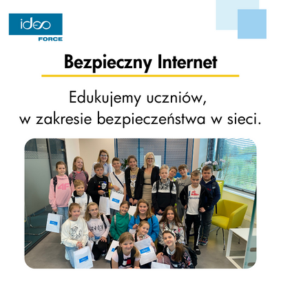 Bezpieczny Internet. Edukujemy uczniów, w zakresie bezpieczeństwa w sieci