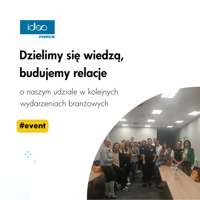 Nasi eksperci dzielą się wiedzą na wydarzeniach branżowych