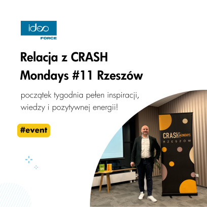 Wojciech Szymański o zarządzaniu w marketingu, podczas CRASH Mondays #11 Rzeszów