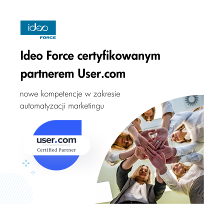 Nasza agencja uzyskała certyfikację User.com