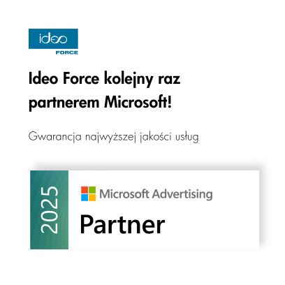 Ideo Force ponownie z tytułem Microsoft Advertising Partner!