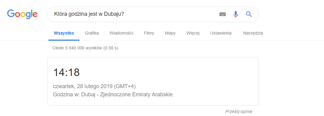 zerowe wyniki wyszukiwania