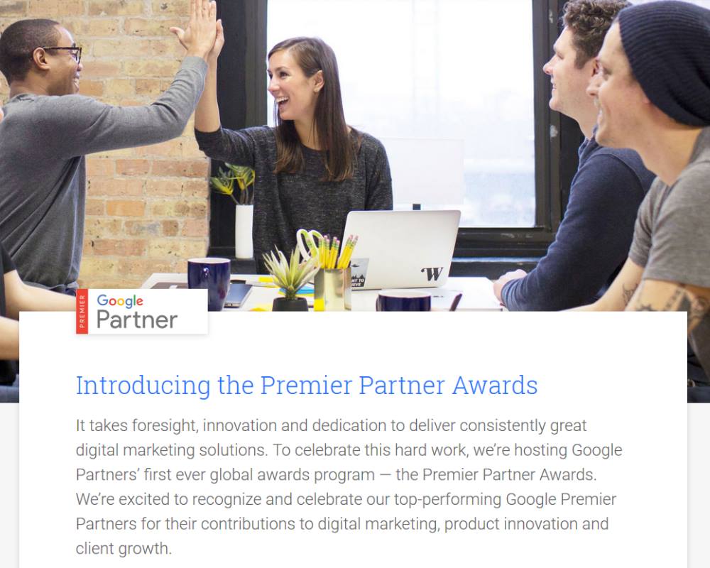 google partners awards