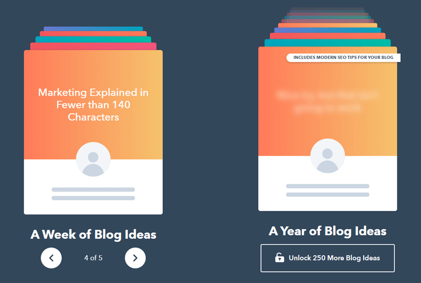Blog ideas generator\