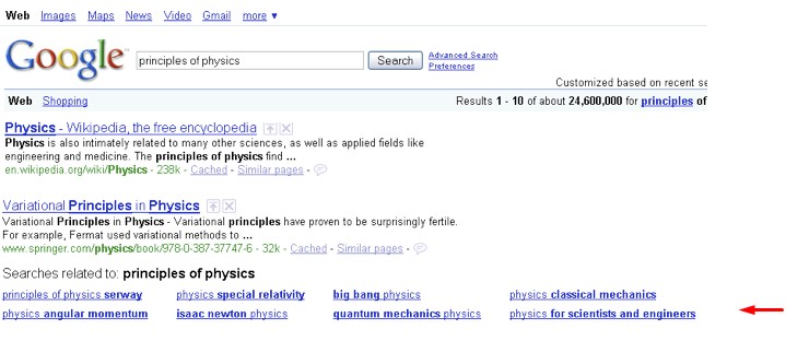 pierwsze semantyczne wyniki