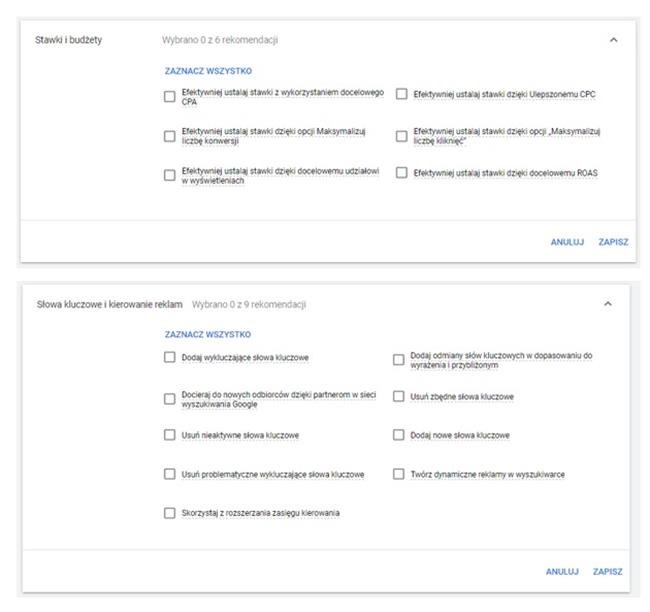 Automatyczne rekomendacje