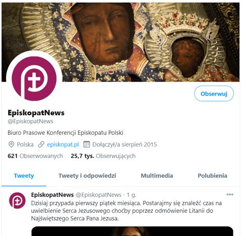 Episkopat Twitter