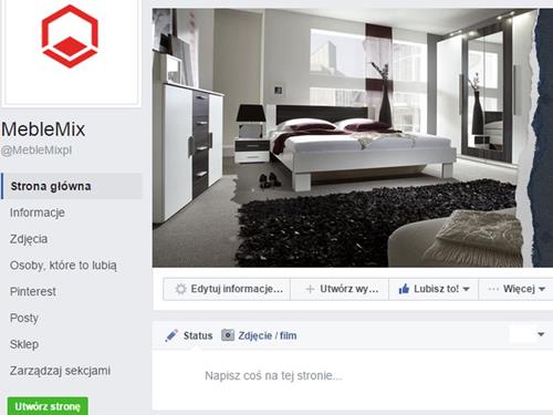 meblemix profil na facebooku