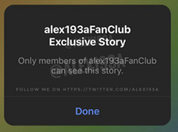 Fan Club Stories
