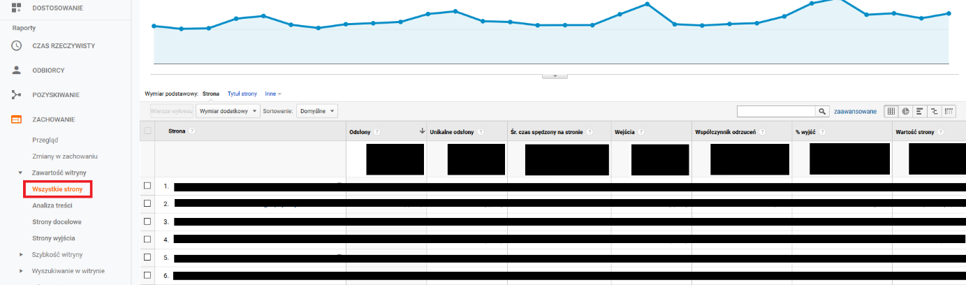 Google Analytics_wszystkie strony
