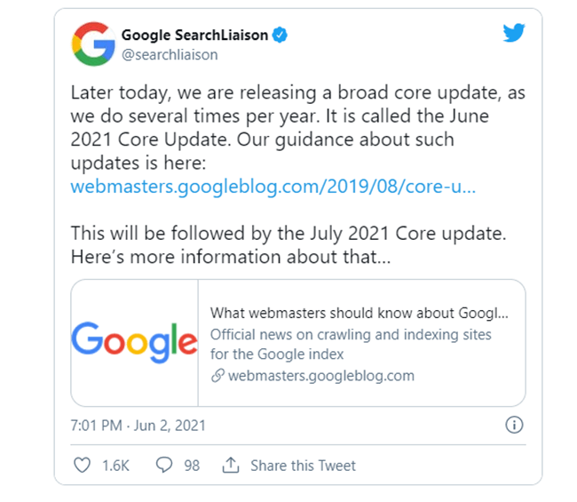 Google Core Update