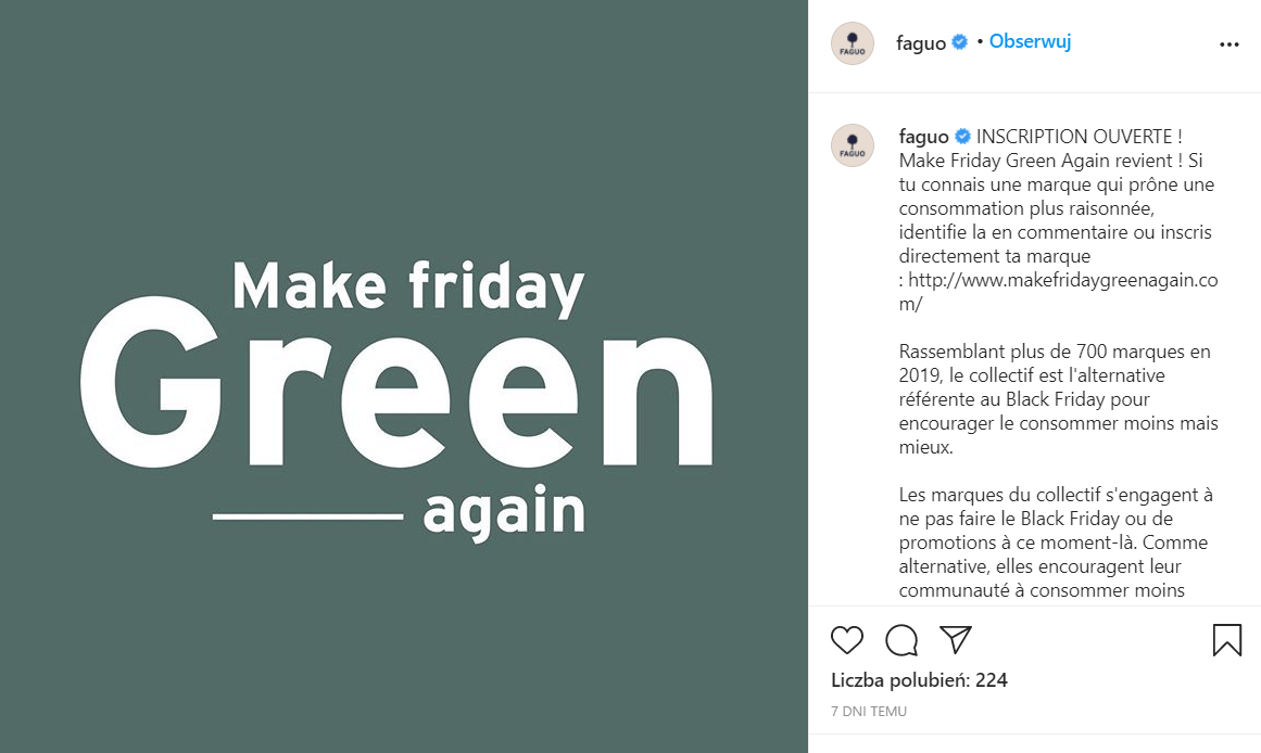 Make Friday Green Again