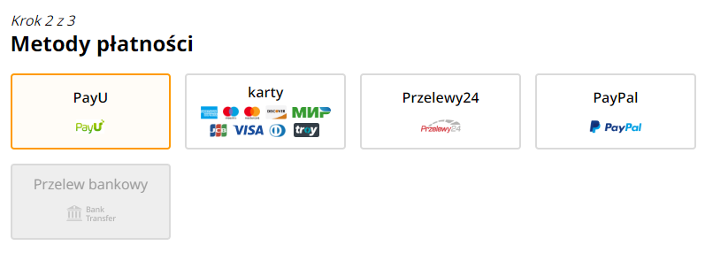 Metody płatności w serwisie AliExpress