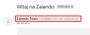 Zalando newsletter
