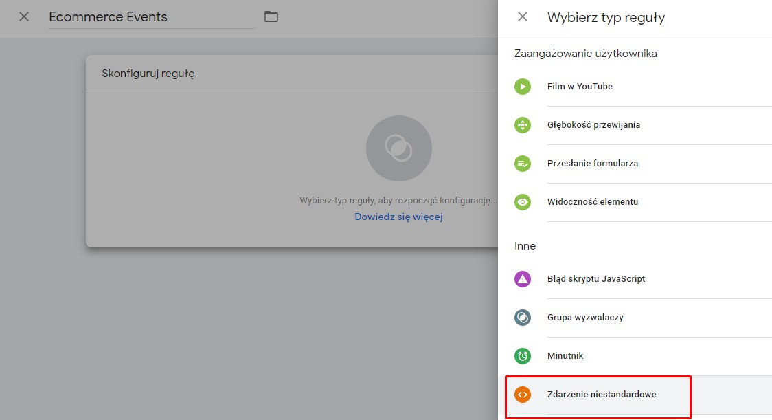 Zadania niestandardowe