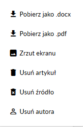 newspoint pobieranie raportu