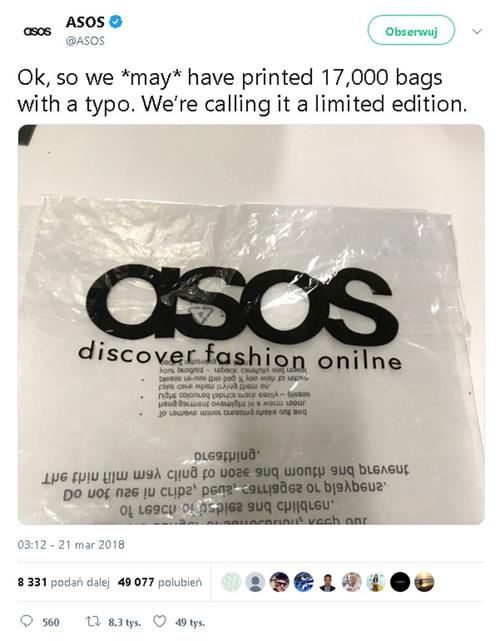 Asos rtm