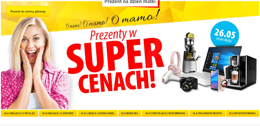 inspiracje na dzień matki marketing internetowy