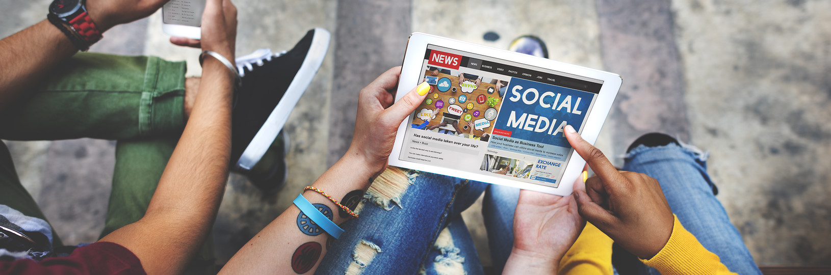 social media - grafika