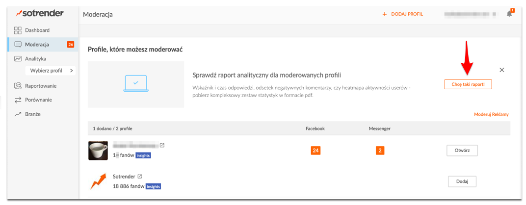 sotrender - jak używać?