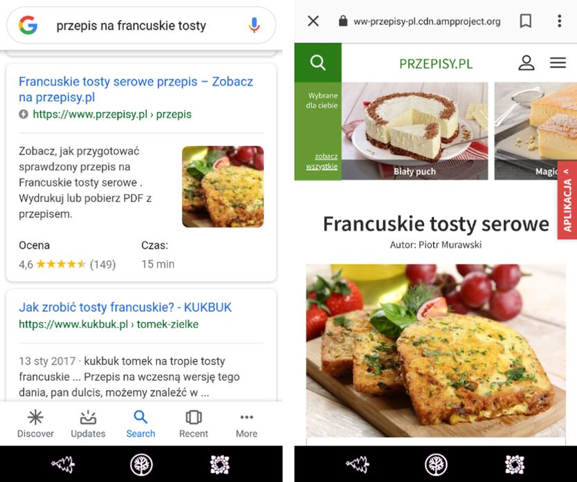 wdrożenie AMP