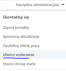 Utwórz wydarzenie