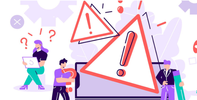 Wiadomości z błędami