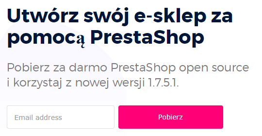 Zalety PrestaShop
