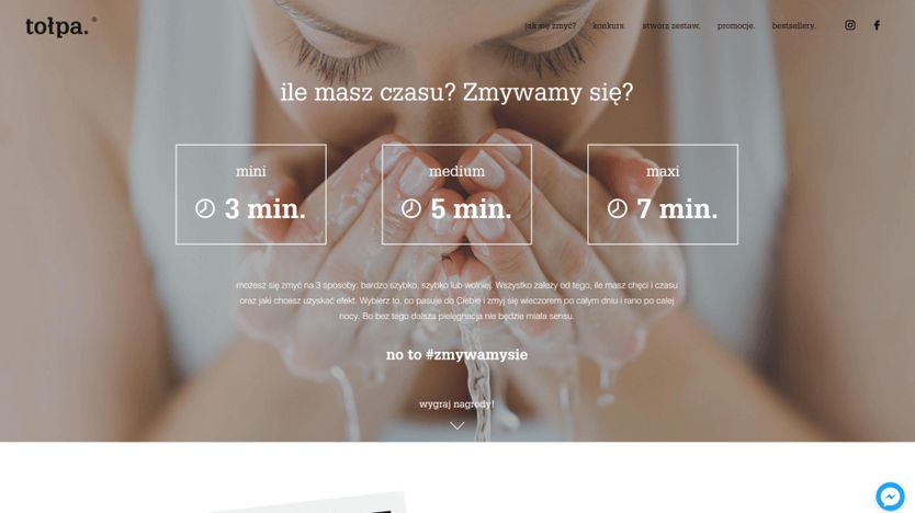 Strona akcji Tołpa: „zmywamy się”
