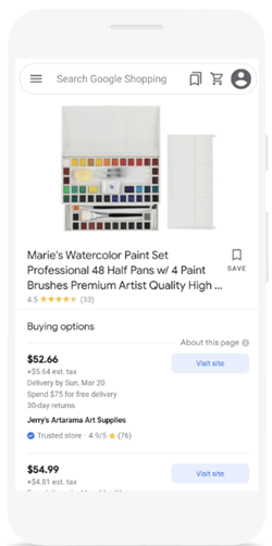 Shopping Experience Scorecard