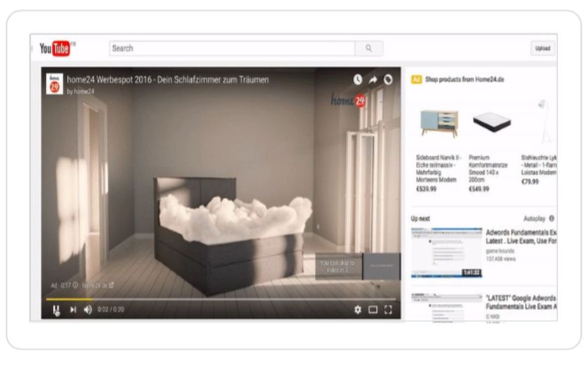 True view for shopping