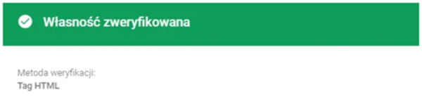 Własność zweryfikowana