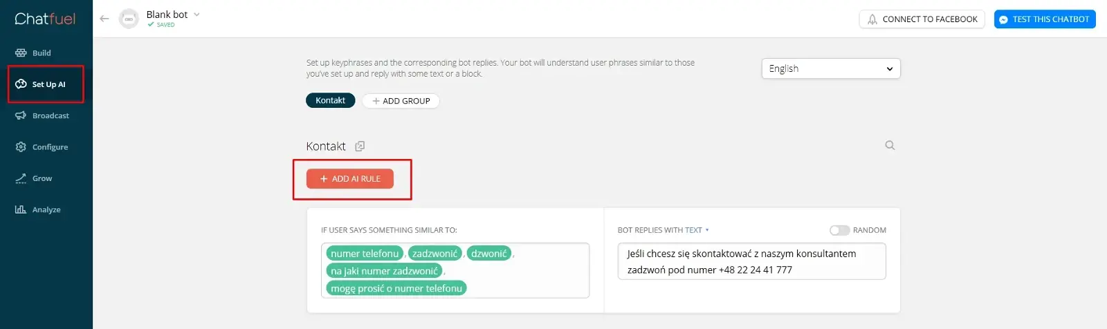 messenger chatbot instalacja