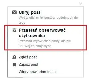 Facebook reklamy - informacje 2