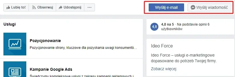 Cta Facebook