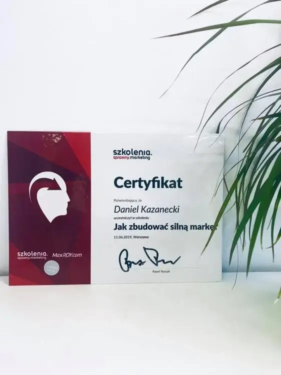 certyfikat