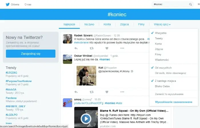 twitter hashtagi - przykłady 2