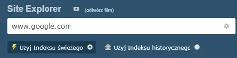 Indeks świeży