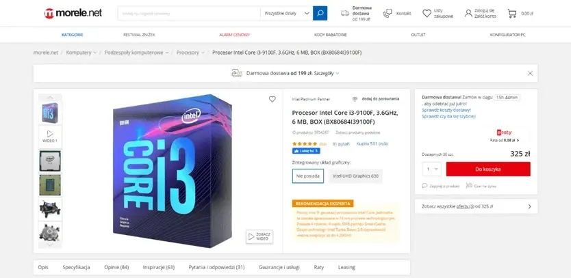 Karta produktu