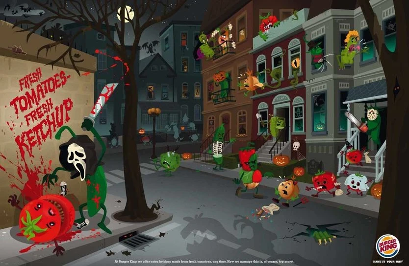 reklama halloween