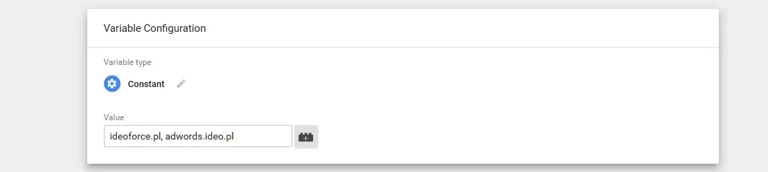 konfiguracja google tag manager 2