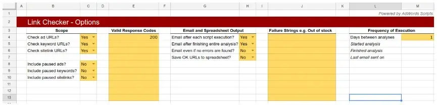 link checker