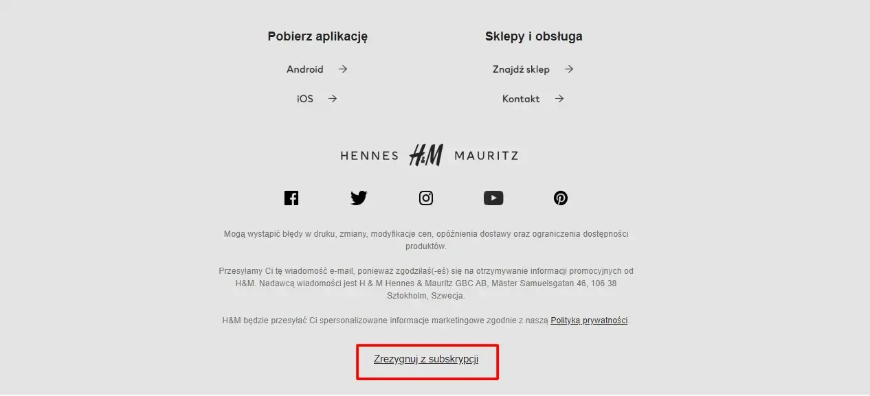 HM newsletter