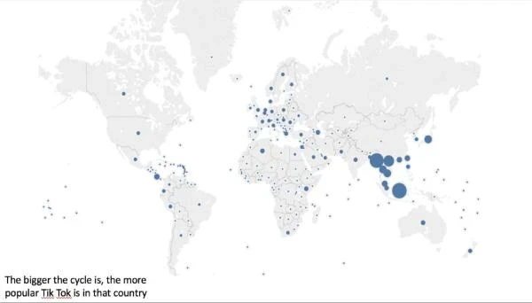 mapa tiktok