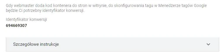 Szczegółowe instrukcje