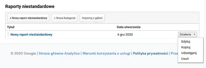 Nowy raport