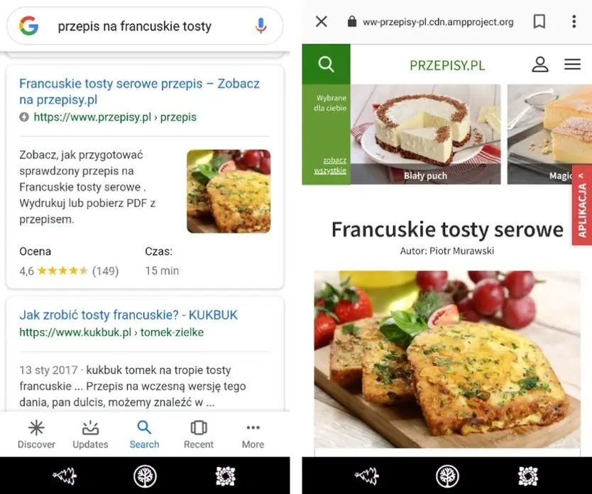 wdrożenie AMP