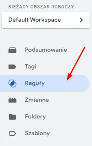 Reguły w obszarze