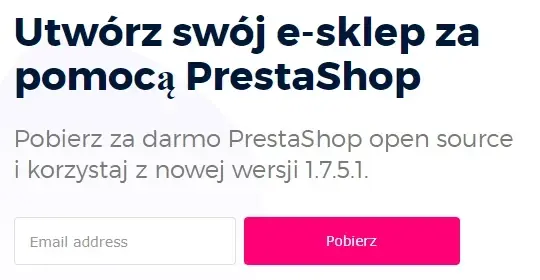 Zalety PrestaShop